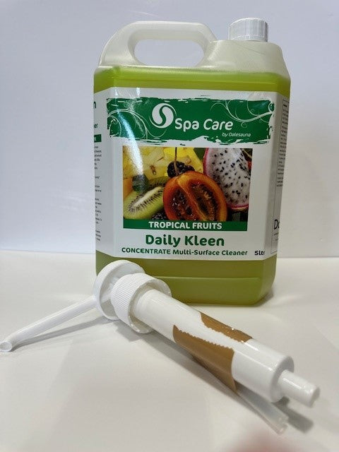 Daily Kleen Multi Surface Cleaner "Tropical Fruits" Concentrate 2 x 5ltr (with 30ml dosage dispenser)
