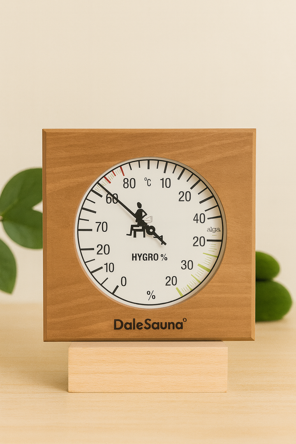 Sauna Thermometer/Hygrometer square