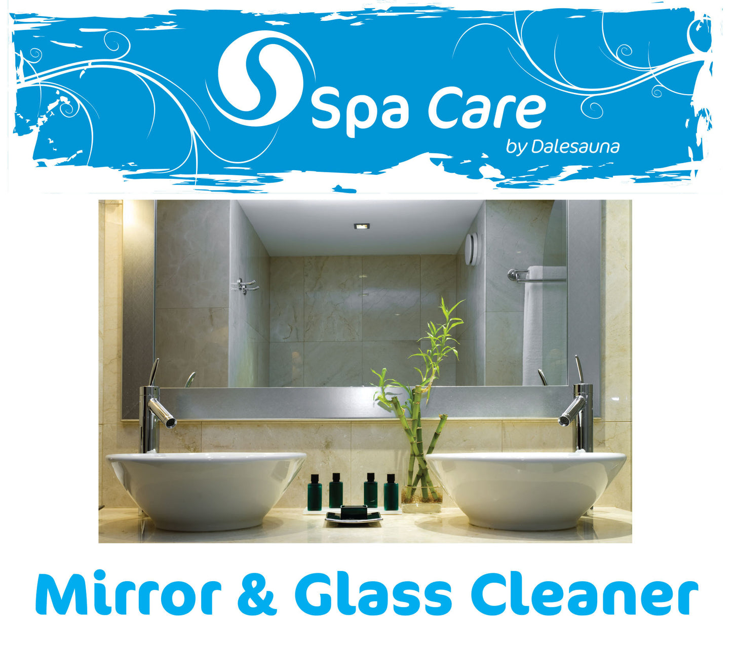 Mirror & Glass Cleaner 6 x 750ml Trigger Spray