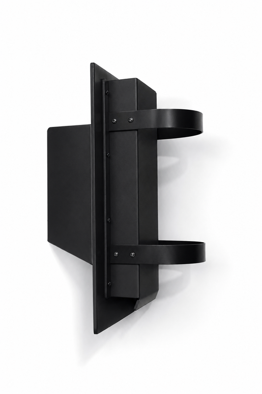 Steam Outlet Complete Plain - Black